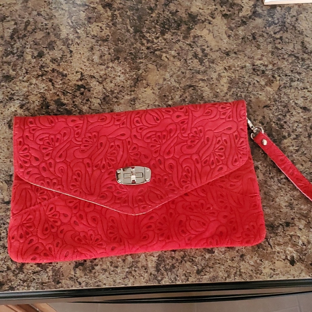 Borse In Pelle wristlet clutch